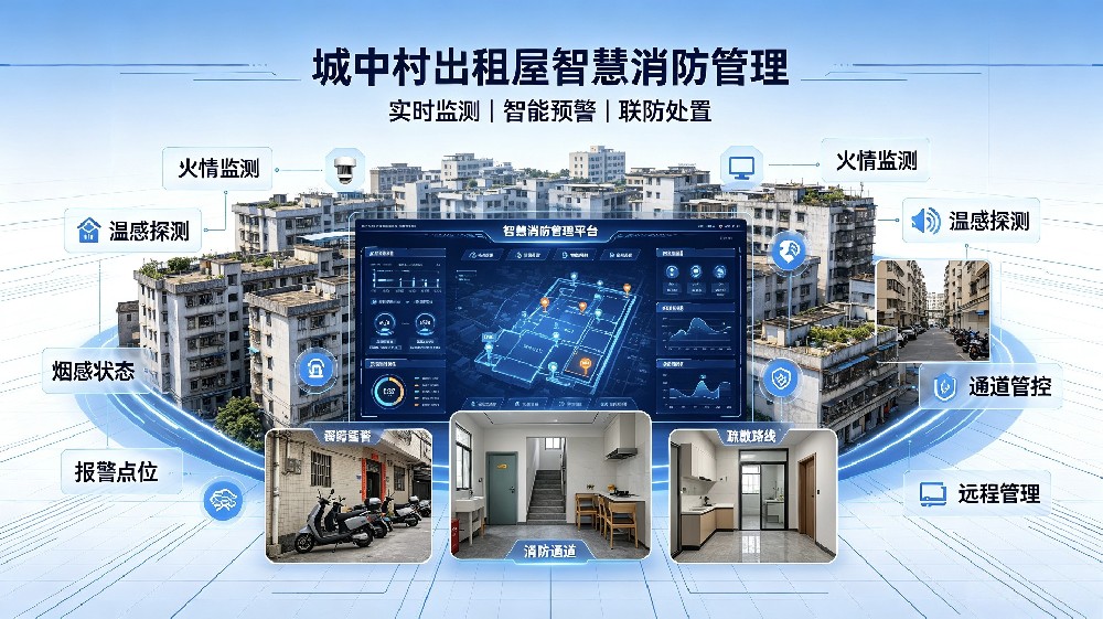 城中村出租屋智慧消防管理